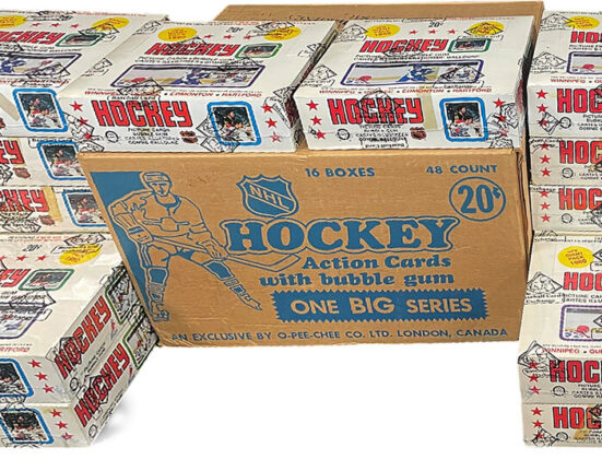 Unopened Case of More Than 10,000 Hockey Cards Sells for $3.7 Million