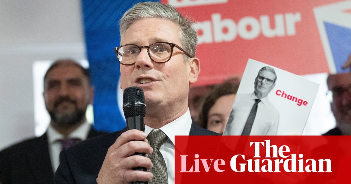 General election live: Tory failure has left Labour with hard choices, says Streeting as he defends manifesto | Politics