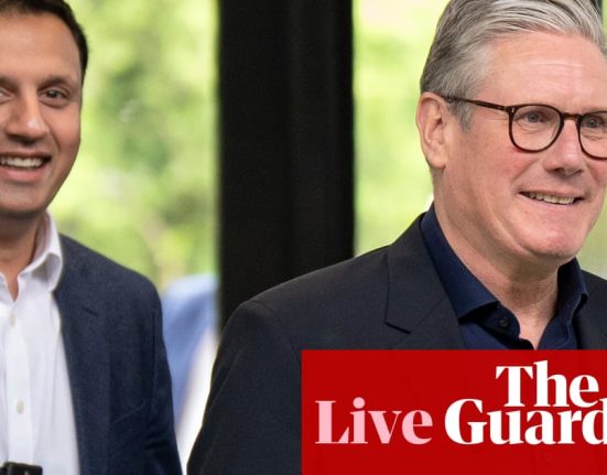 General election live: talk of Labour supermajority ‘nonsense’, says party’s Scotland leader | General election 2024