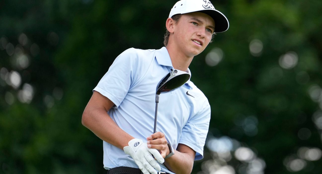 Miles Russell, age 15, made his PGA Tour debut. It was oddly normal