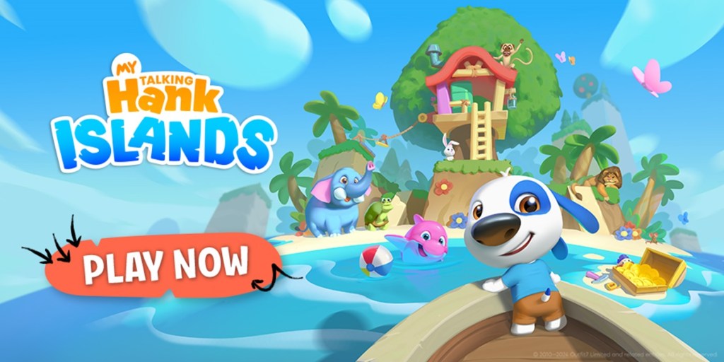 Outfit 7 will release My Talking Hank: Islands on July 4 on mobile