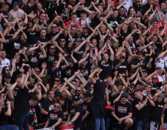 Black-Clad Ultras Are a Fixture at Euro 2024