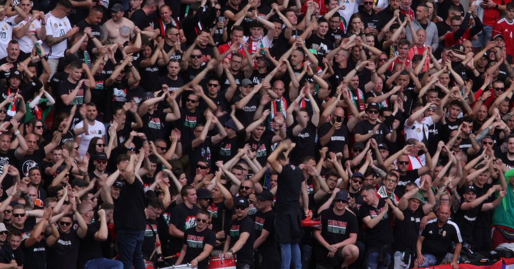 Black-Clad Ultras Are a Fixture at Euro 2024