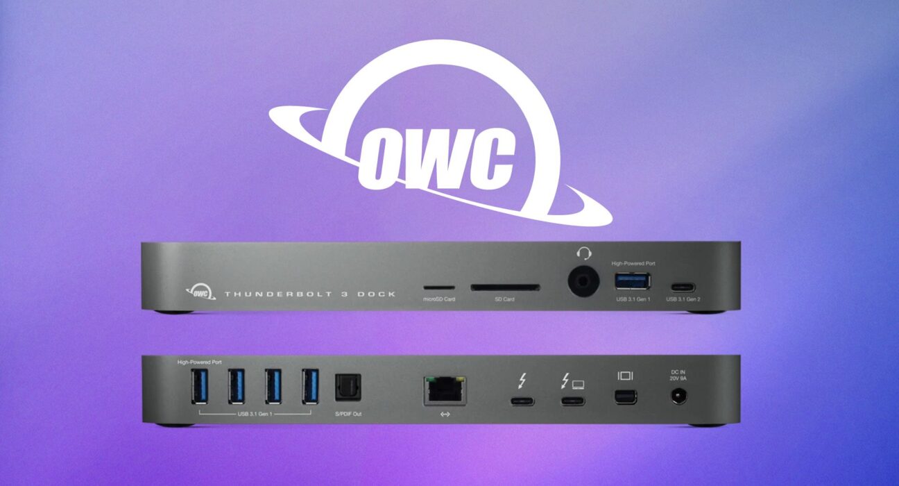 Get OWC's 14-Port Mac Thunderbolt Dock for Best-Ever $99.99 Price ($180 Off)