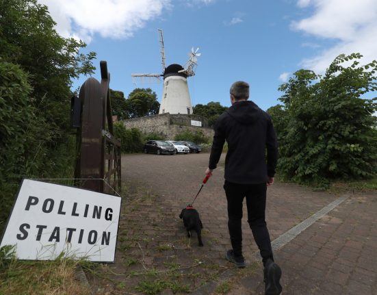 Photos: The dogs of UK election day | Elections News