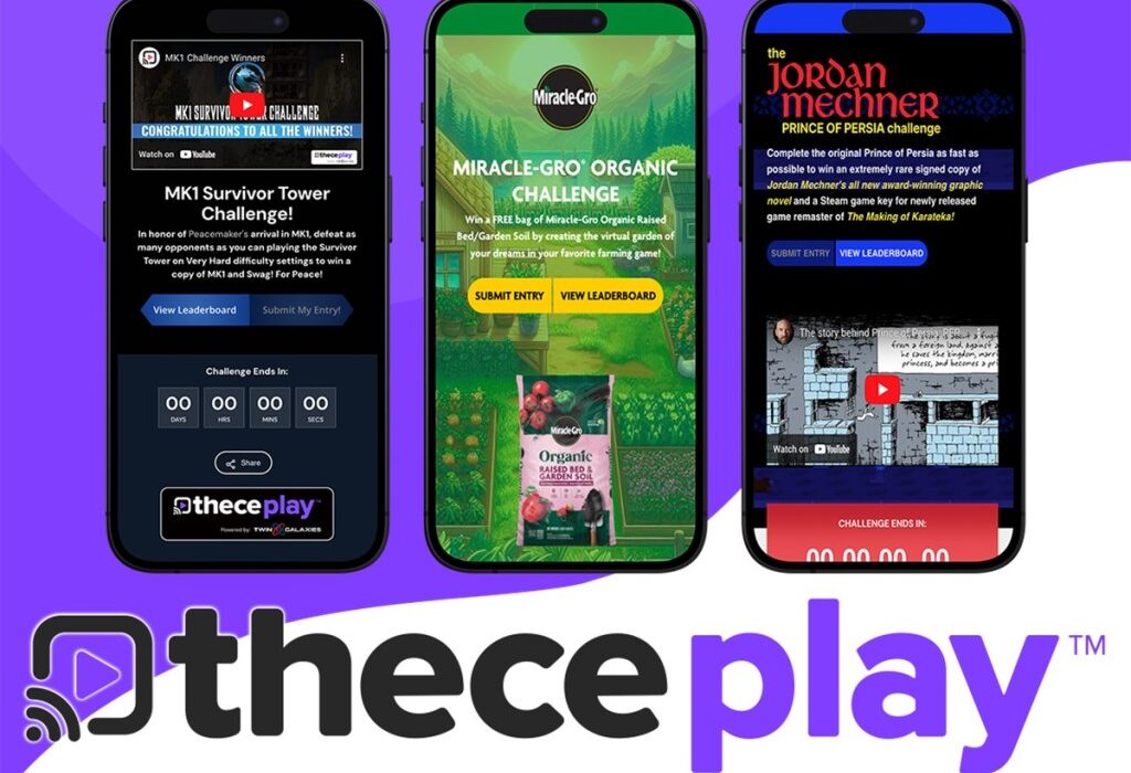 Thece teams with Gamurs Group to launch ThecePlay+ game challenges