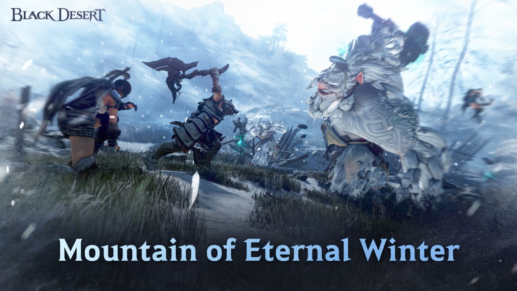 Black Desert Console cools off with Mountain of Eternal Winter