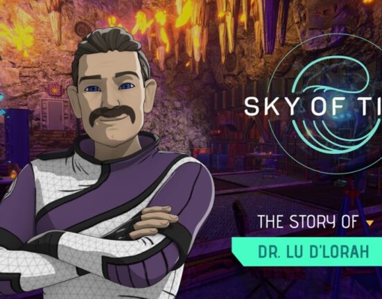 Sky of Tides is a sci-fi adventure game and animated series