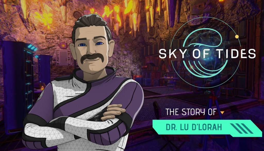 Sky of Tides is a sci-fi adventure game and animated series