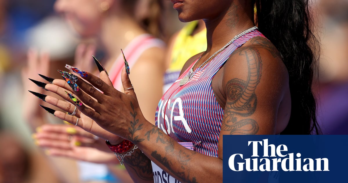 ‘Bougie and beautiful on the track’: nails complete the look at the Olympics | Paris Olympic Games 2024