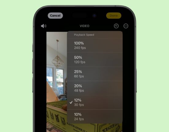 iOS 18 Lets You Edit Video Speed With the Photos App