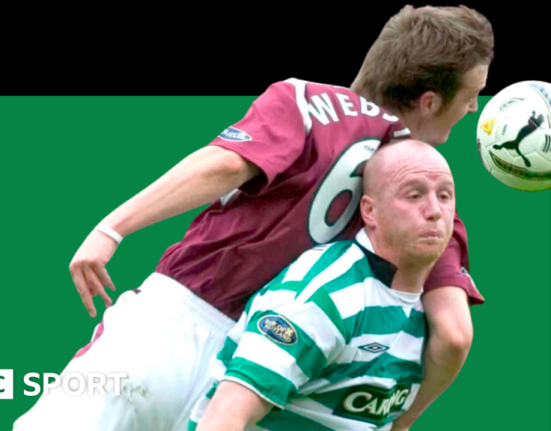 Andy Webster and John Hartson