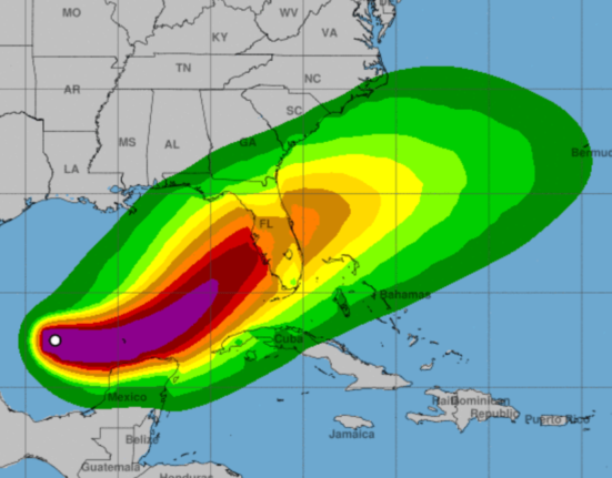 Hurricane Milton Forecast To Hit Florida As Cat. 3 Just Days After Helene