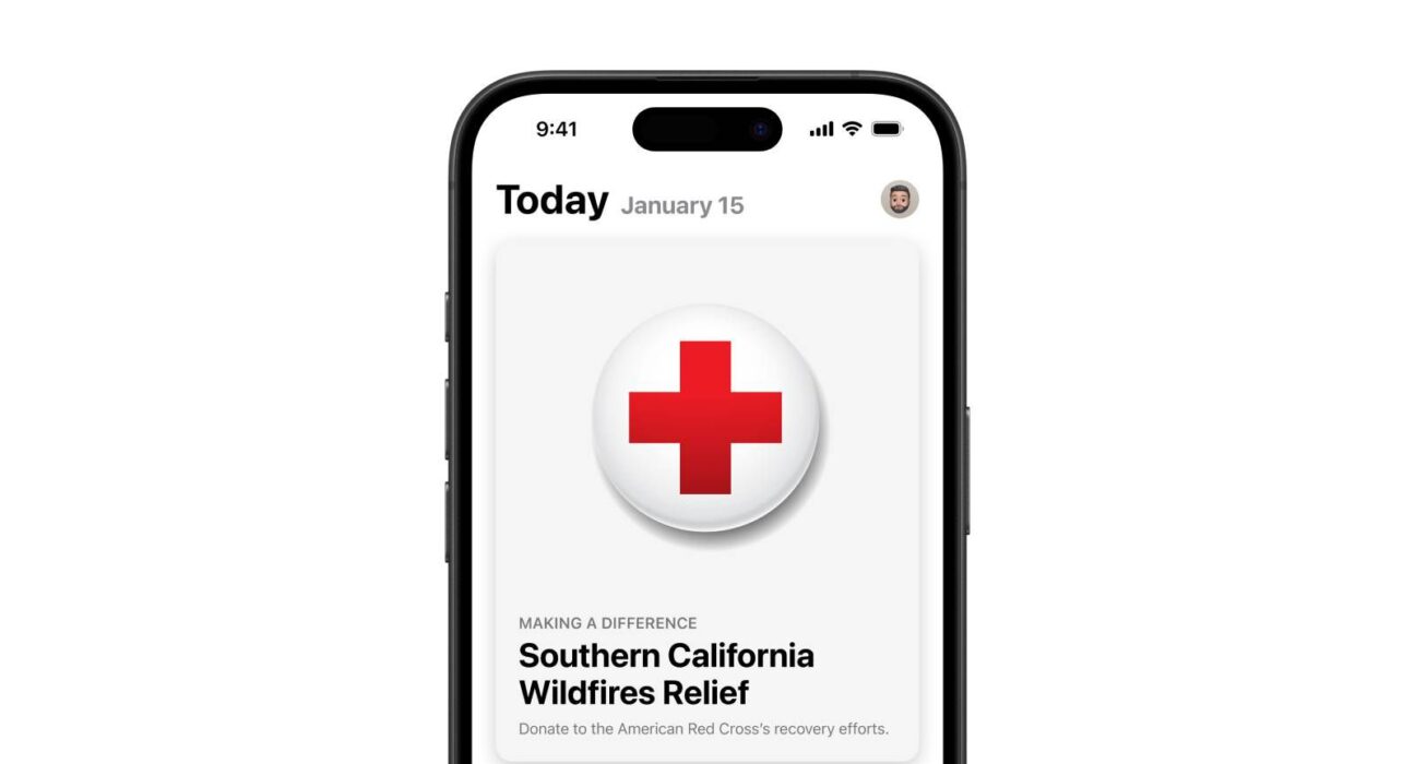 Apple Makes It Easy to Donate to Red Cross's LA Wildfire Relief Efforts