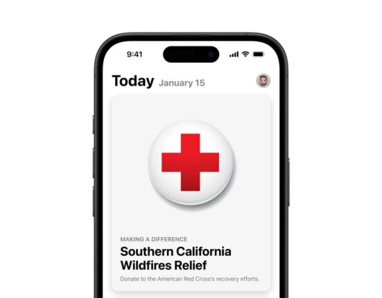 Apple Makes It Easy to Donate to Red Cross's LA Wildfire Relief Efforts