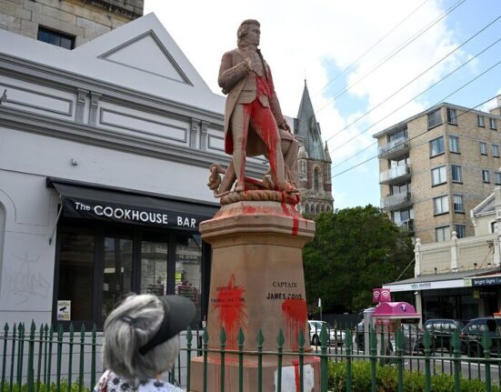 Australia Day Protesters Vandalize Melbourne and Sydney Statues